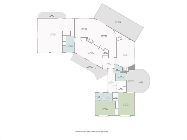 100 Maple Ln, Chickasha, OK 73018 - property floor plan