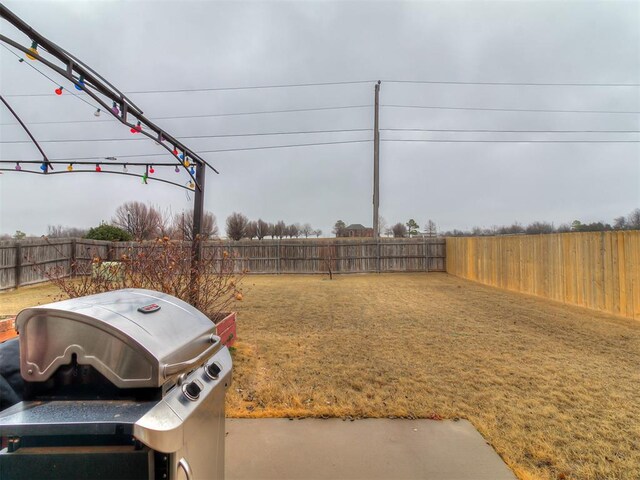 2536 Canyon Creek Dr, Yukon, OK 73099 - view of fenced backyard