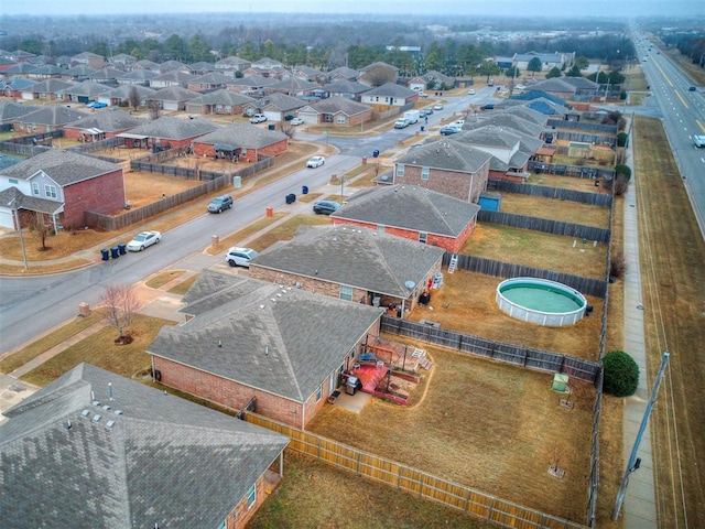 2536 Canyon Creek Dr, Yukon, OK 73099 - aerial view of residential area