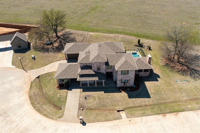 3419 Abby Ln, Newcastle, OK 73065 - view from above of property