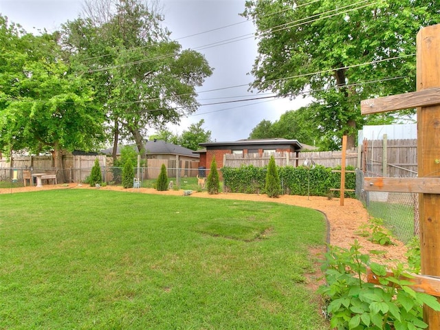 5001 N Independence Ave, Oklahoma City, OK 73112 - view of yard