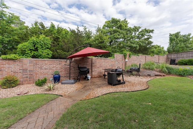 view of yard