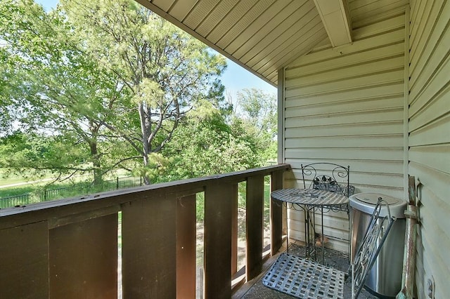 807 Cardinal Creek Blvd Unit C, Norman, OK 73072 - view of balcony