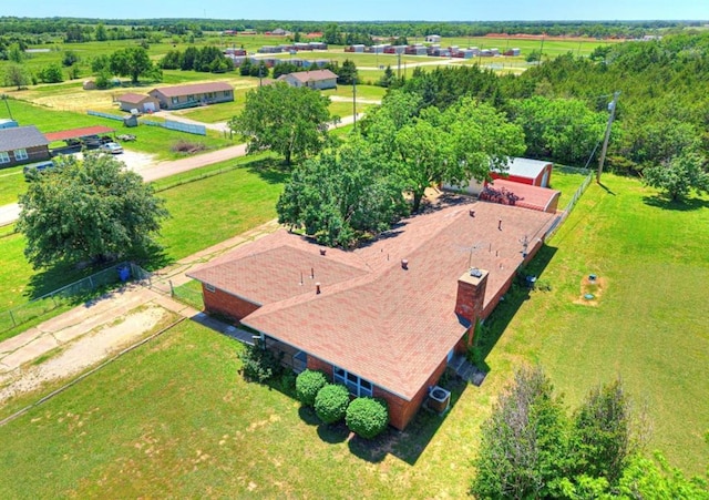 18906 13th St, Shawnee, OK 74801 - aerial view of property and surrounding area
