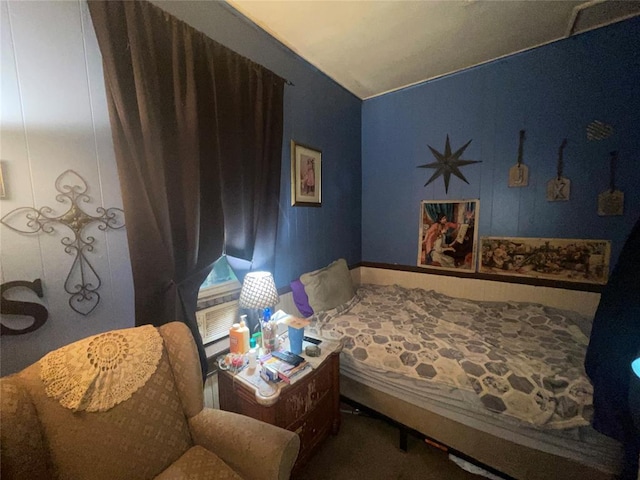 422 E Ash St, Lexington, OK 73051 - bedroom with lofted ceiling