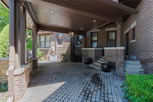 1415 N Hudson Ave, Oklahoma City, OK 73103 - view of patio featuring a grill