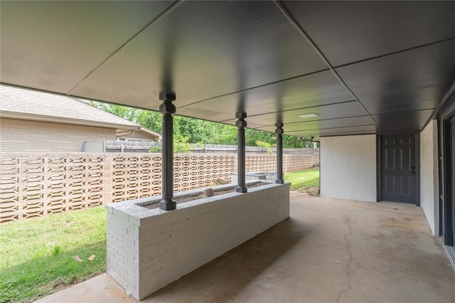 6212 N Utah Ave, Oklahoma City, OK 73112 - view of patio / terrace with fence