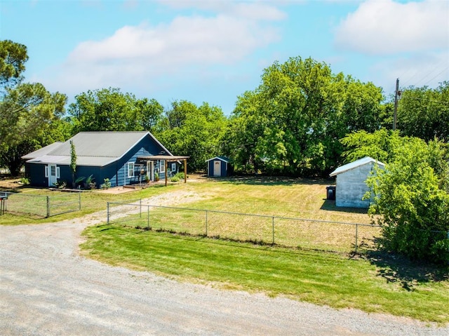 164 4th St, Faxon, OK 73540 - view of front of property