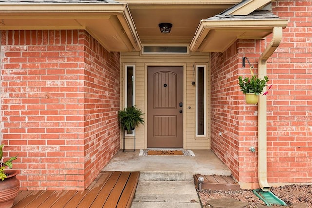 619 Rimrock Rd, Edmond, OK 73034 - entrance to property featuring brick siding