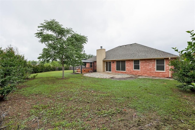 619 Rimrock Rd, Edmond, OK 73034 - view of green lawn featuring a patio and a gazebo