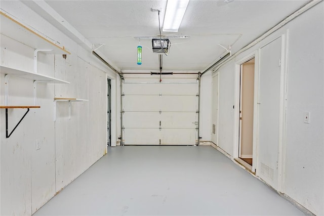 5016 NW 26th St, Oklahoma City, OK 73127 - garage with a garage door opener