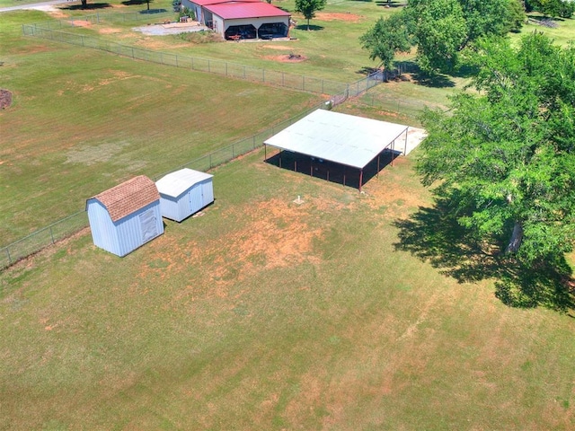 764 S Sara Rd, Tuttle, OK 73089 - overview of rural landscape with a pastoral area