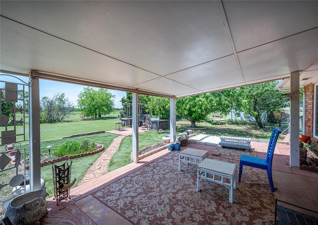 410 NW Taylor Ave, Piedmont, OK 73078 - view of patio