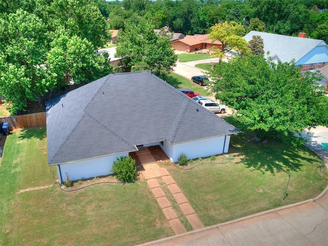 6001 Broadmoor Ave, Oklahoma City, OK 73132 - aerial view of property and surrounding area