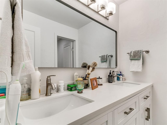 6001 Broadmoor Ave, Oklahoma City, OK 73132 - bathroom with double vanity