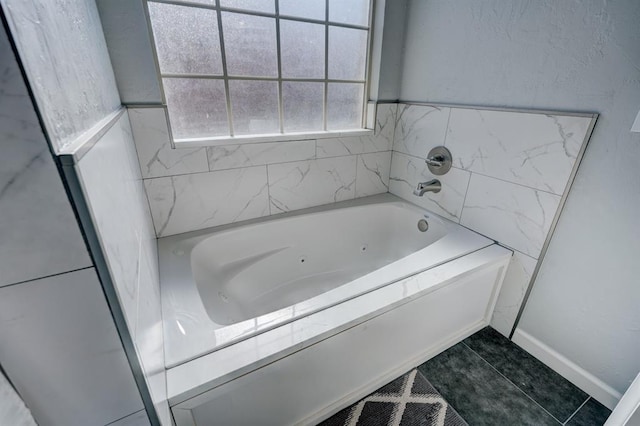 924 Regal Rd, Yukon, OK 73099 - bathroom with a tub with jets