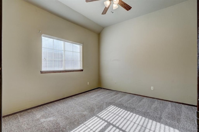 924 Regal Rd, Yukon, OK 73099 - spare room with carpet floors, ceiling fan, and baseboards