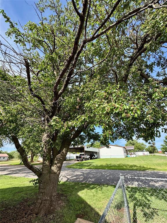 321 E Ninth St, Leedey, OK 73654 - view of green lawn