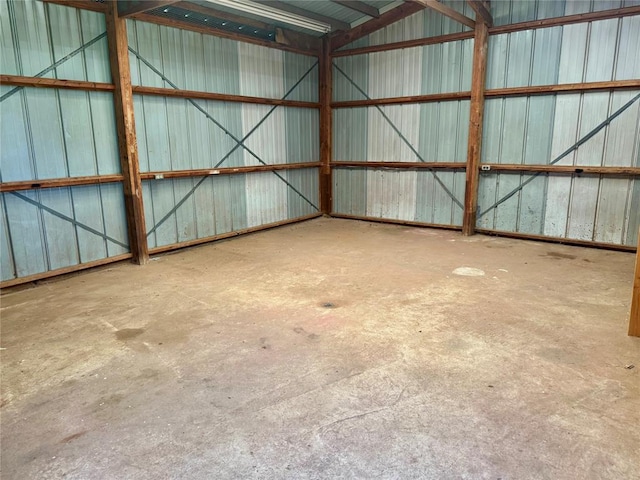 321 E Ninth St, Leedey, OK 73654 - view of garage