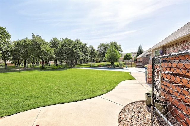 16371 Sandstone Cir, Choctaw, OK 73020 - view of yard