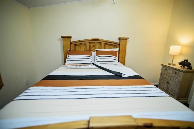 78 Lionfish Rd, Broken Bow, OK 74728 - bedroom featuring crown molding