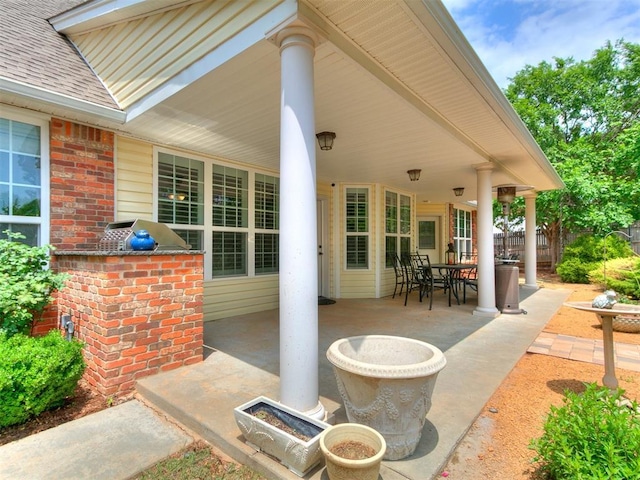 404 Nantucket Blvd, Norman, OK 73071 - view of patio