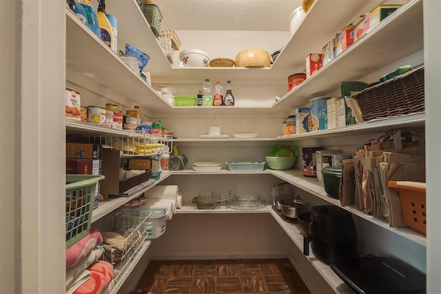 view of pantry