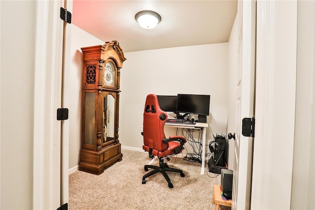 1425 NW 12th St, Newcastle, OK 73065 - carpeted home office with baseboards