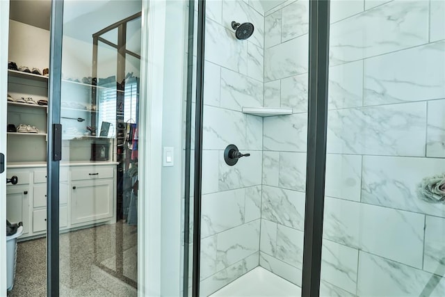 1425 NW 12th St, Newcastle, OK 73065 - bathroom with a stall shower and a walk in closet