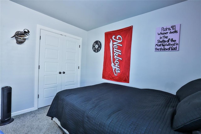 1425 NW 12th St, Newcastle, OK 73065 - carpeted bedroom with baseboards
