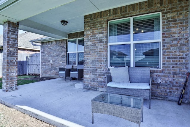 1425 NW 12th St, Newcastle, OK 73065 - view of patio with fence