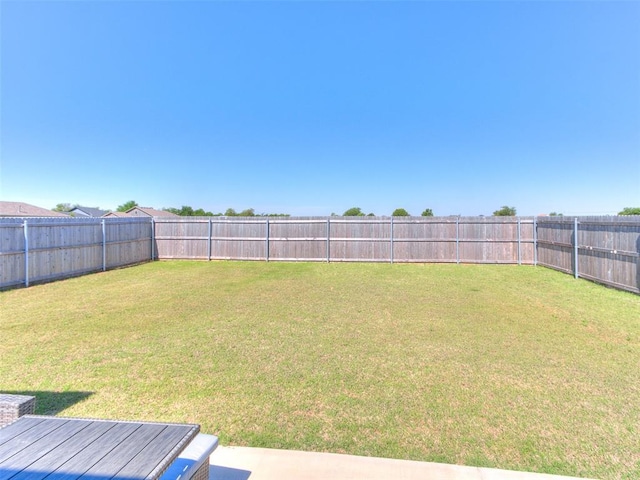 8701 Ricard Dr, Oklahoma City, OK 73135 - view of yard