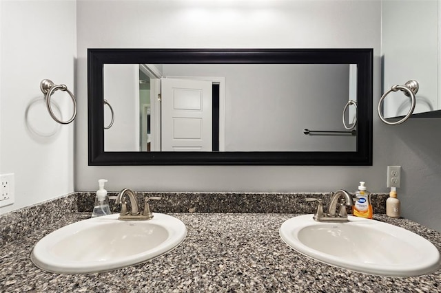 12509 NE 36th Sts, Spencer, OK 73084 - bathroom featuring double vanity