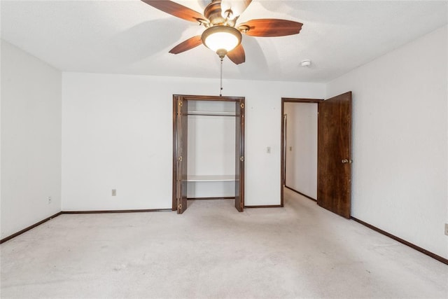 3109 N Glade Ave, Bethany, OK 73008 - unfurnished bedroom featuring carpet floors, a closet, and baseboards