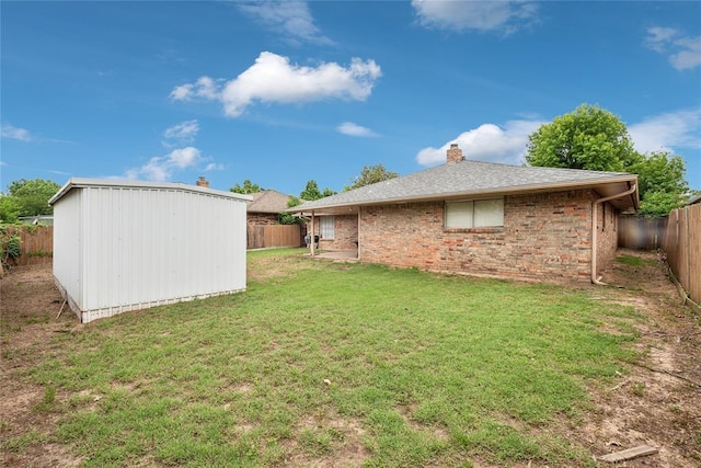 3109 N Glade Ave, Bethany, OK 73008 - view of yard featuring an outdoor structure and a storage shed
