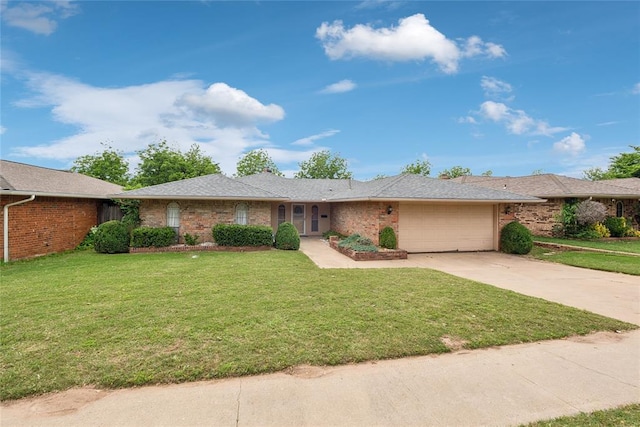 3109 N Glade Ave, Bethany, OK 73008 - single story home featuring an attached garage, brick siding, and driveway