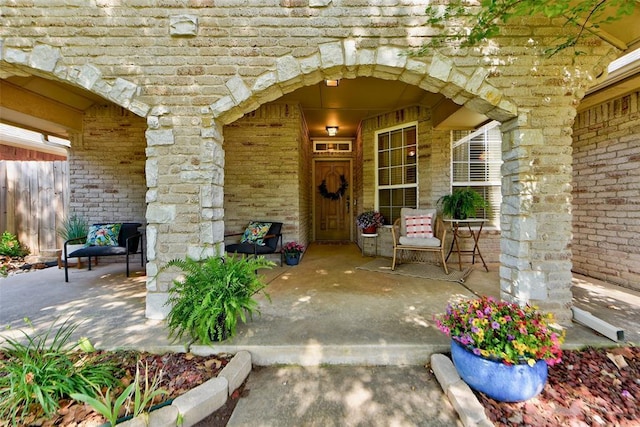 17009 Picasso Dr, Oklahoma City, OK 73170 - entrance to property featuring a porch and stone siding