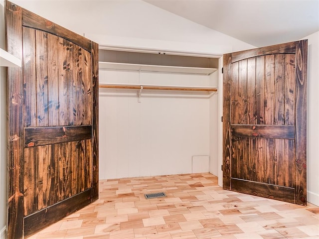 view of closet