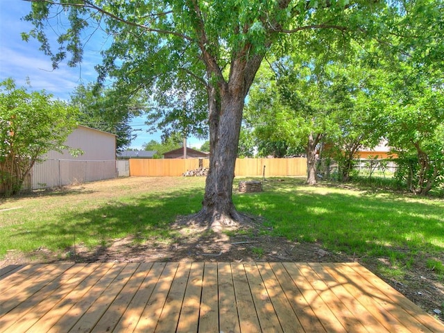 213 E Haddock St, Norman, OK 73069 - view of wooden terrace