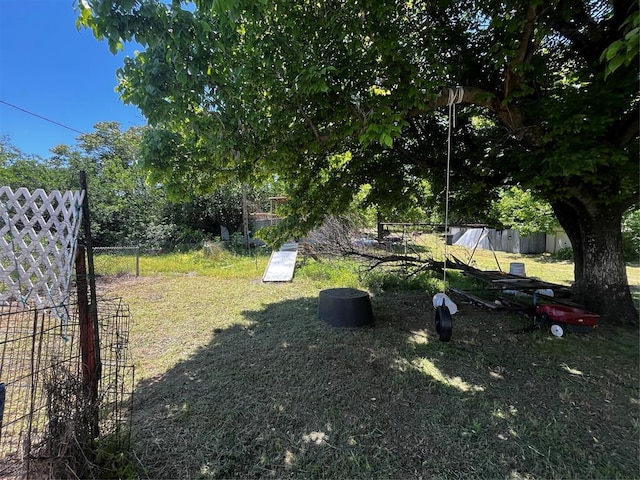 6616 SW 134th St, Oklahoma City, OK 73173 - view of yard