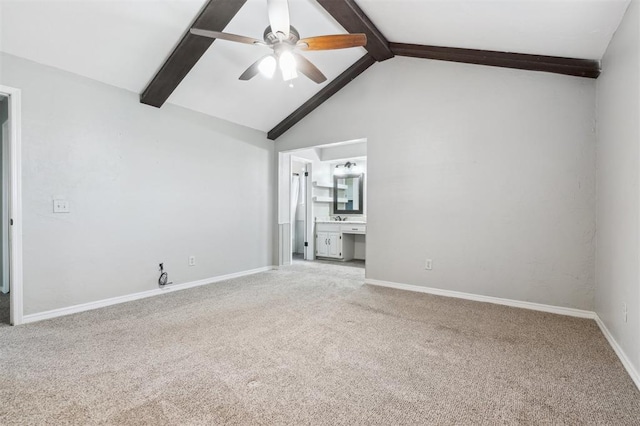 1500 S Railroad, Marlow, OK 73055 - empty room featuring carpet, a ceiling fan, and baseboards
