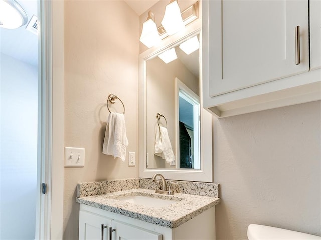 2408 Santa Monica St, Edmond, OK 73034 - half bath with toilet and vanity