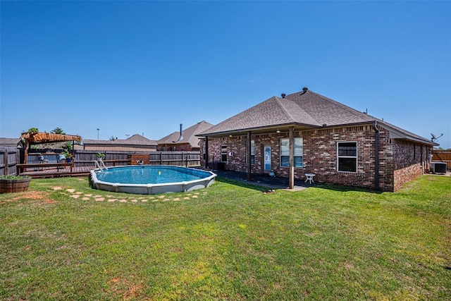 805 Evening Dr, Yukon, OK 73099 - view of yard with cooling unit
