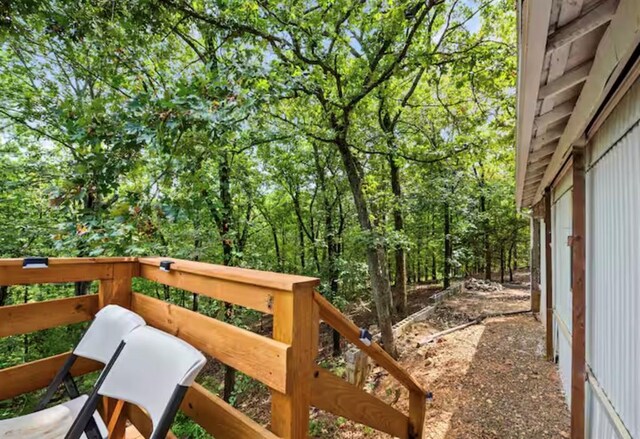 168 Bobber Rd, Broken Bow, OK 74728 - view of deck