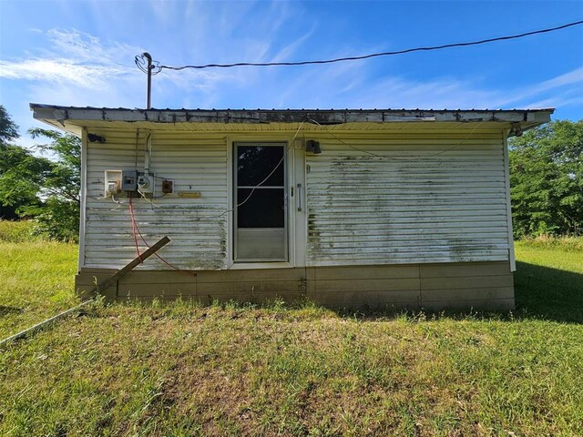 720 Mudline Rd, Eagletown, OK 74734 - view of rear view of property