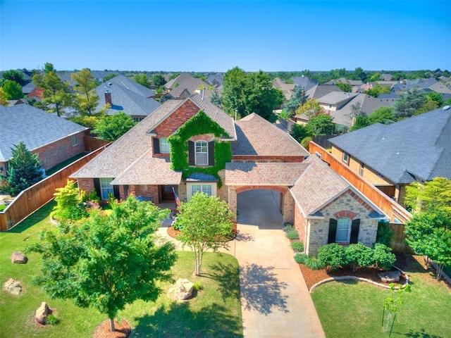 7612 NW 134th St, Oklahoma City, OK 73142 - aerial view of residential area