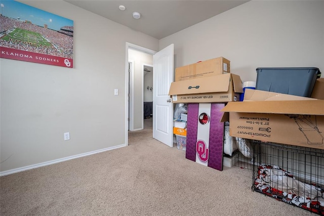 1528 Fawn Run Xing, Norman, OK 73071 - bedroom with carpet flooring and baseboards