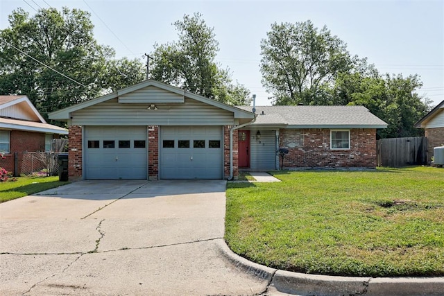 3508 N Shannon Ave, Bethany, OK 73008 - ranch-style home featuring brick siding, driveway, and a garage