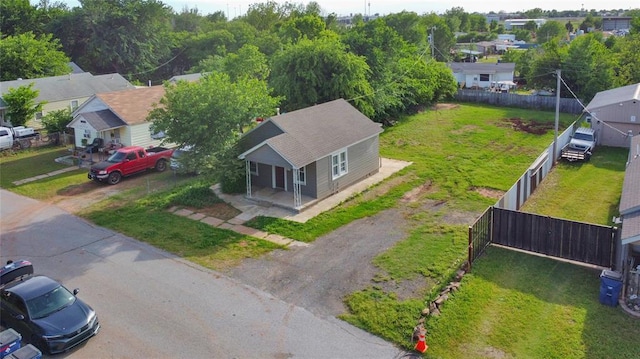 6017 Pat Ave, Oklahoma City, OK 73149 - aerial perspective of suburban area