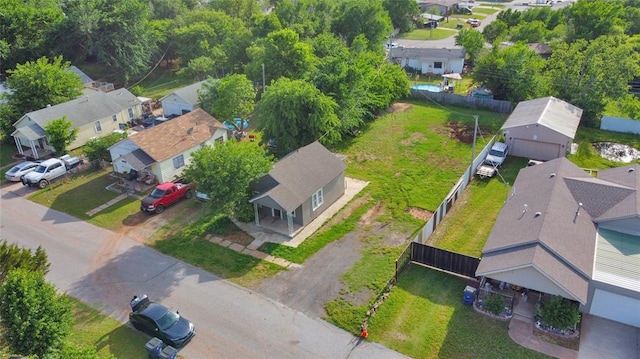 6017 Pat Ave, Oklahoma City, OK 73149 - aerial perspective of suburban area